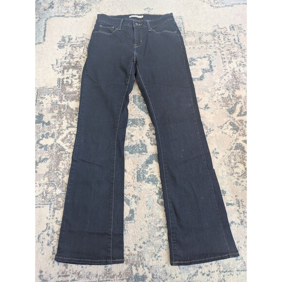 Levi's Denim - Levi's Curvy Bootcut Dark Wash Blue Denim Jeans Women's Size 29